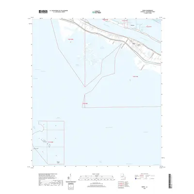 2020 Map of Buras, 2020 Print