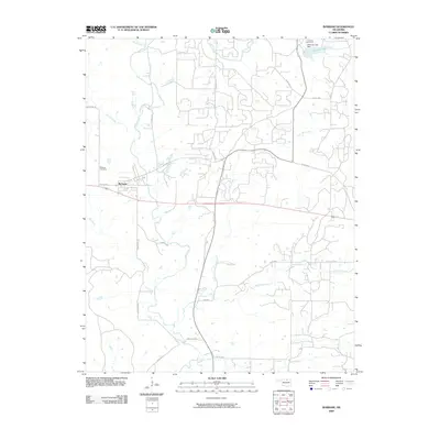 2009 Map of Burbank, 2009 Print