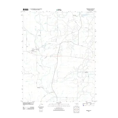2012 Map of Burbank, 2012 Print