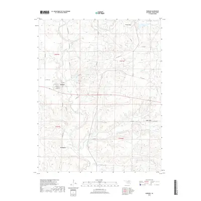 2018 Map of Burbank, 2018 Print