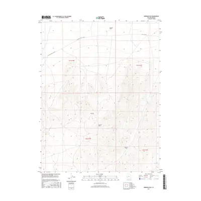 2017 Map of Burbank Pass, 2017 Print