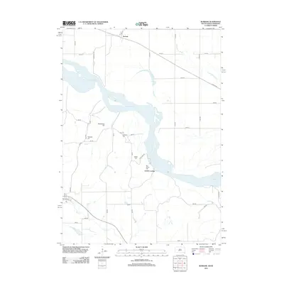2012 Map of Burbank, 2012 Print