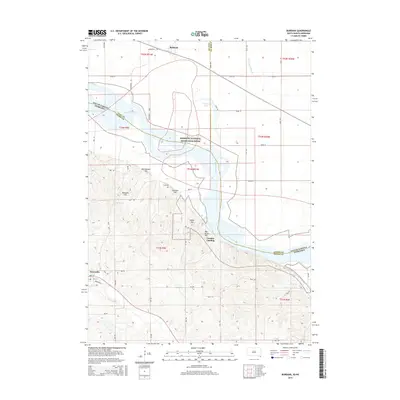 2015 Map of Burbank, 2015 Print