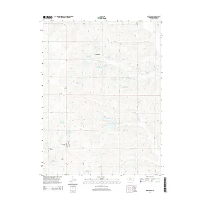 2014 Map of Burchard, 2014 Print