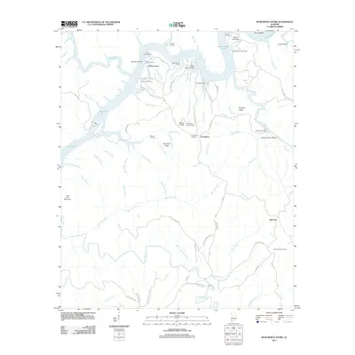 2011 Map of Burchfield Store, 2011 Print