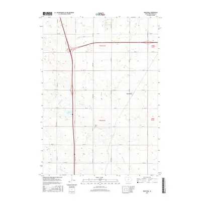 2015 Map of Burchinal, 2015 Print