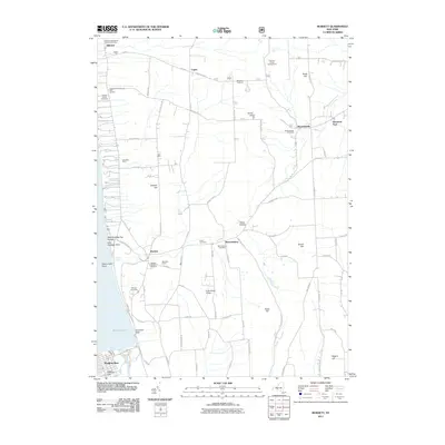 2011 Map of Burdett, 2011 Print