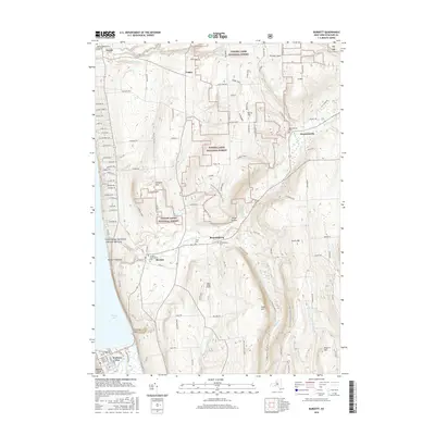 2016 Map of Burdett, 2016 Print