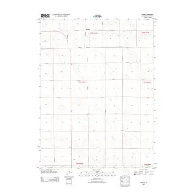 2013 Map of Burdett, 2013 Print