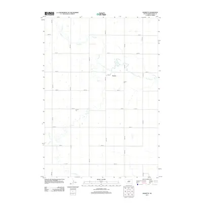 2012 Map of Burdette, 2012 Print