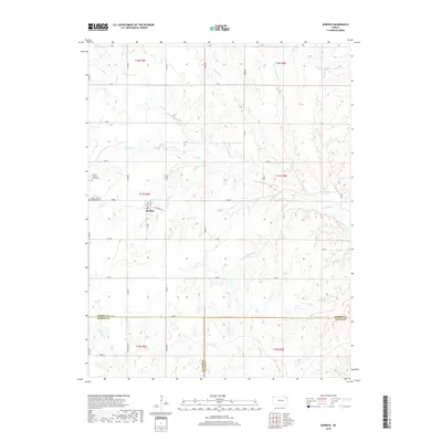 2018 Map of Burdick, 2018 Print