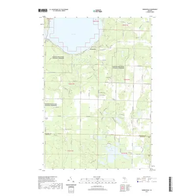 2019 Map of Burdickville, 2019 Print