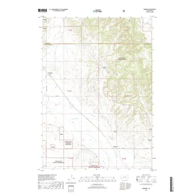 2017 Map of Burdock, 2017 Print