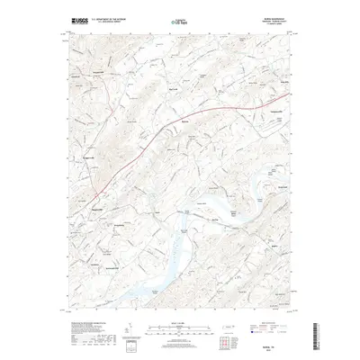 2019 Map of Burem, 2019 Print