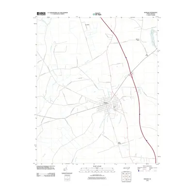 2010 Map of Burgaw, 2010 Print