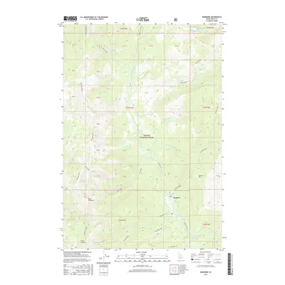 2017 Map of Burgdorf, 2017 Print