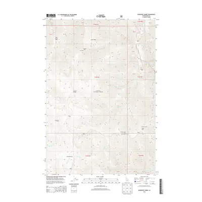 2013 Map of Burgdorf Summit, 2013 Print