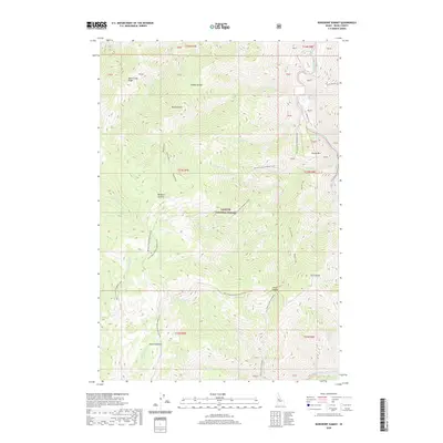 2020 Map of Burgdorf Summit, 2020 Print