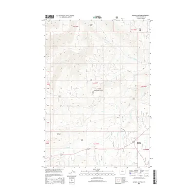 2015 Map of Burgess Junction, 2015 Print