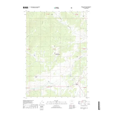 2017 Map of Burgess Junction, 2017 Print