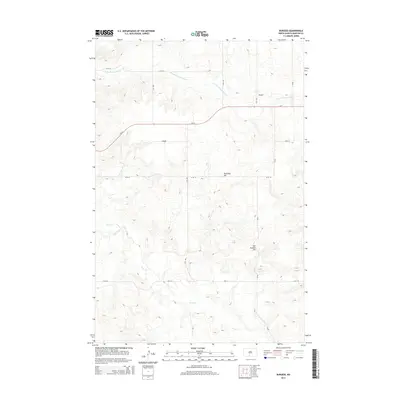 2014 Map of Burgess, 2014 Print