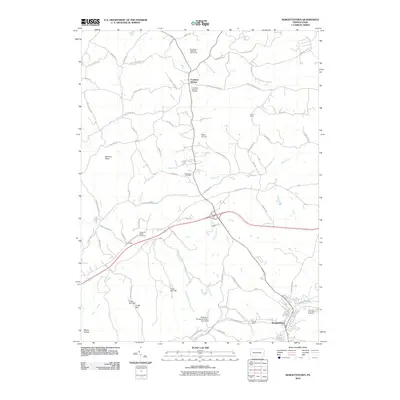 2010 Map of Burgettstown, 2010 Print