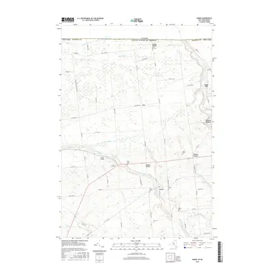 2016 Map of Burke, 2016 Print