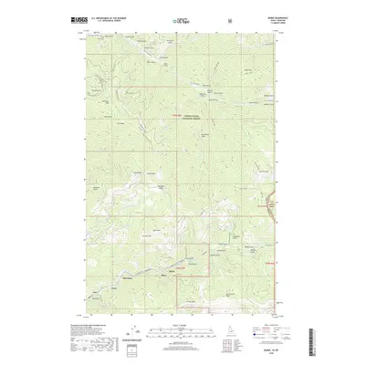 2020 Map of Burke, 2020 Print