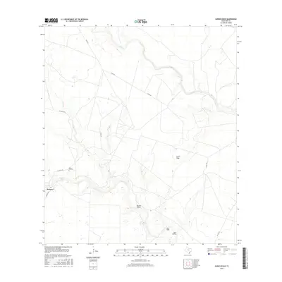 2016 Map of Burkes Ridge, 2016 Print