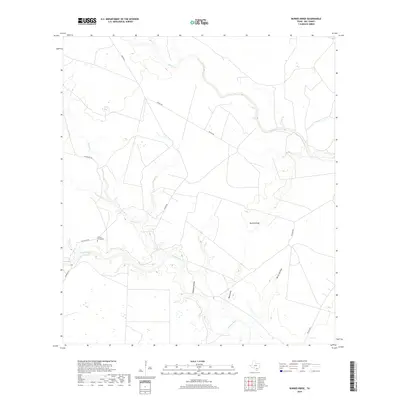 2019 Map of Burkes Ridge, 2019 Print