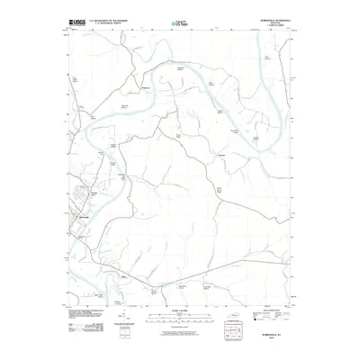 2010 Map of Burkesville, 2010 Print