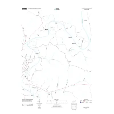 2013 Map of Burkesville, 2013 Print