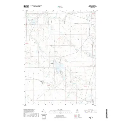 2019 Map of Burket, 2019 Print