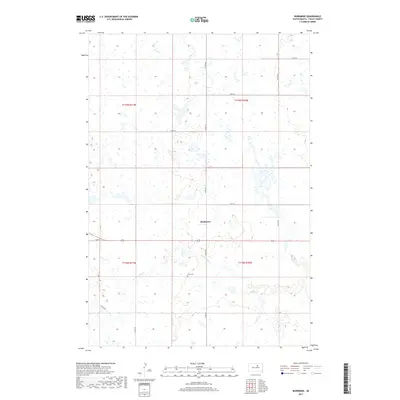 2017 Map of Burkmere, 2017 Print