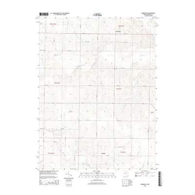 2014 Map of Burksville, 2014 Print