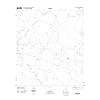2013 Map of Burleigh, 2013 Print