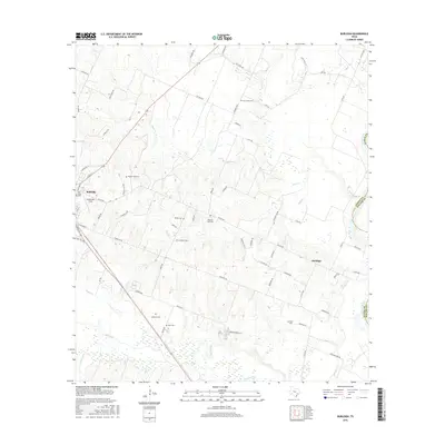 2016 Map of Burleigh, 2016 Print