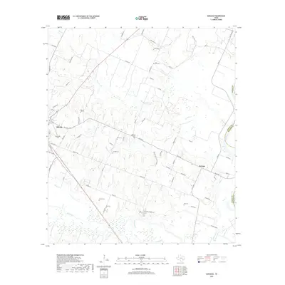 2019 Map of Burleigh, 2019 Print