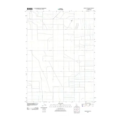 2010 Map of Burley Butte, 2010 Print