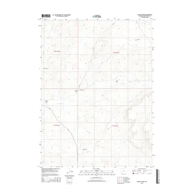 2015 Map of Burley Draw, 2015 Print