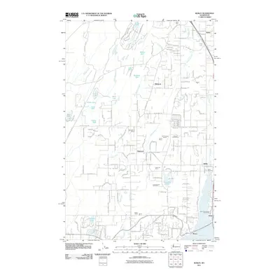 2011 Map of Burley, 2011 Print