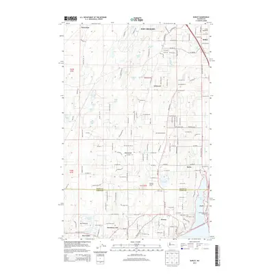 2014 Map of Burley, 2014 Print