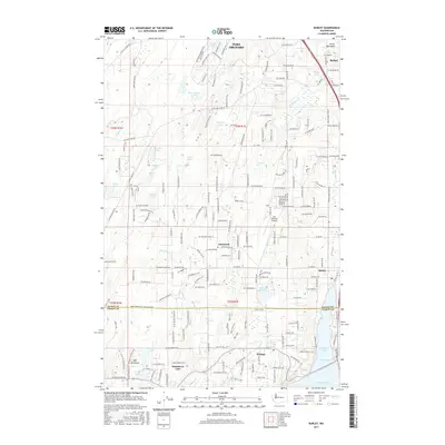 2017 Map of Burley, 2017 Print