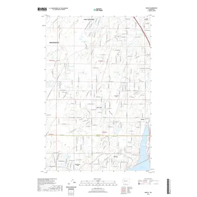 2020 Map of Burley, 2020 Print