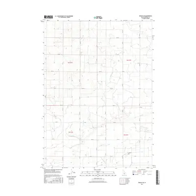 2017 Map of Burley NE, 2017 Print