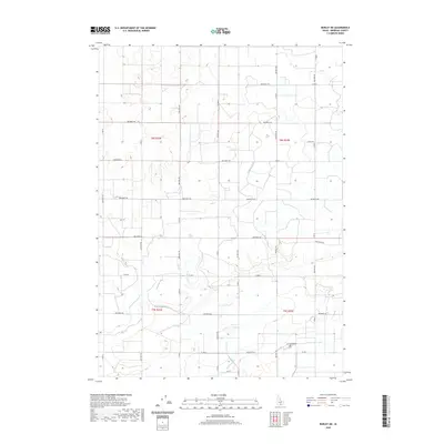 2020 Map of Burley NE, 2020 Print