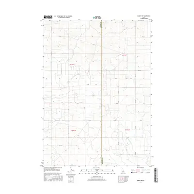 2017 Map of Burley NW, 2017 Print