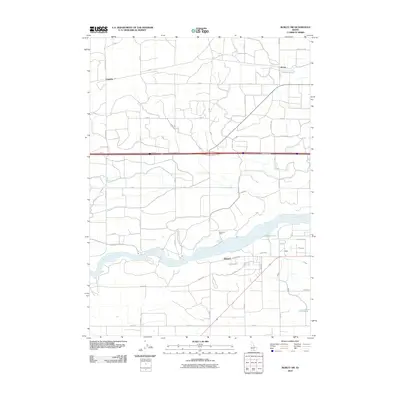 2010 Map of Burley SW, 2010 Print