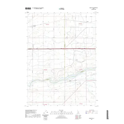 2020 Map of Burley SW, 2020 Print