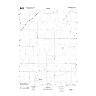2012 Map of Burlingame, 2012 Print